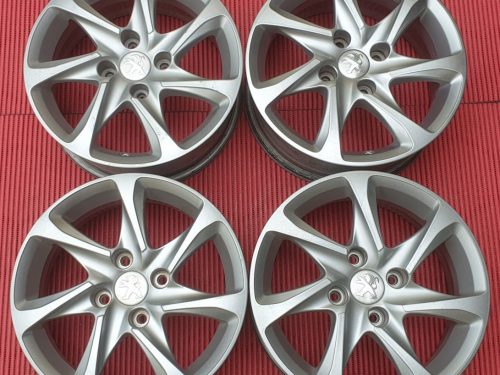 4360-Jantes 15 4x108 Originais Peugeot tbm para Citroën